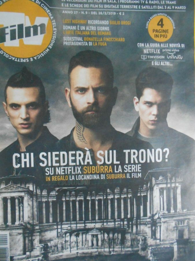 FILM TV magazine side cover Issue 9 26 February 2019