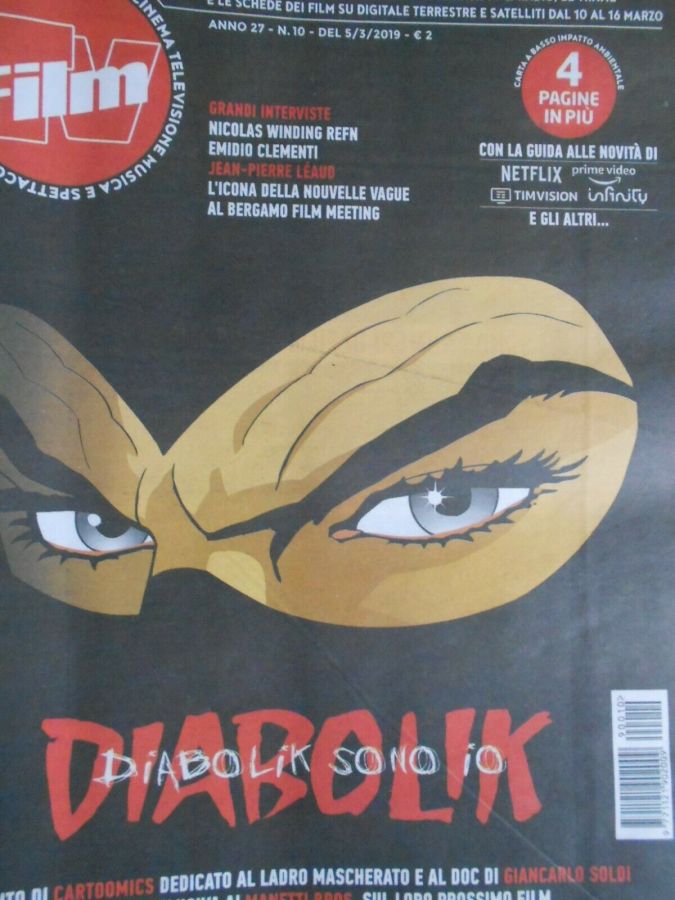 FILM TV magazine side cover Issue 10 5 March 2019