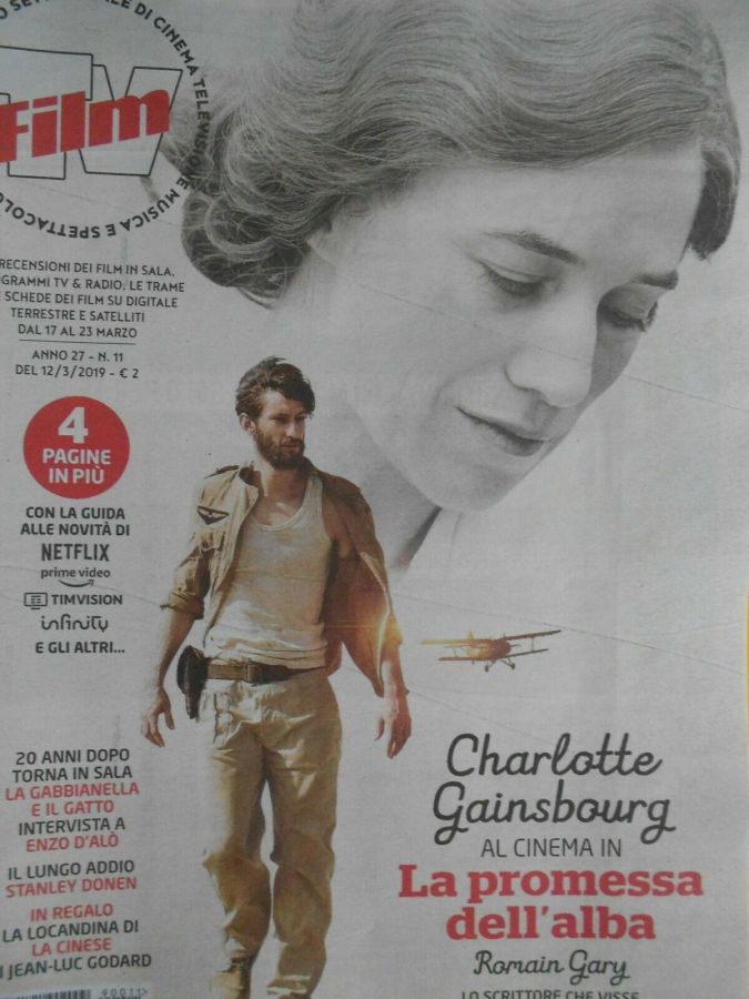 FILM TV magazine side cover Issue 11 12 March 2019