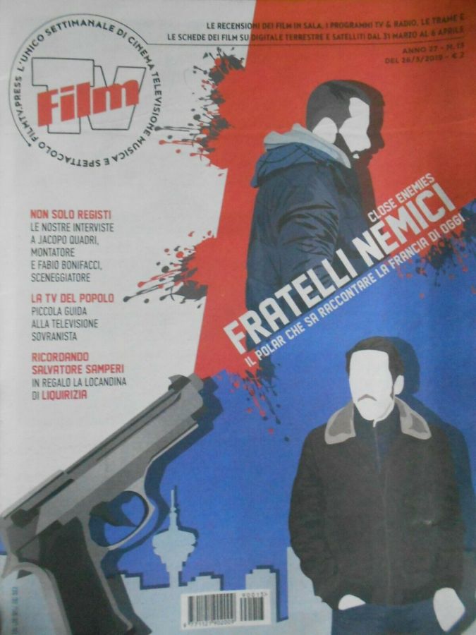 FILM TV magazine side cover Issue 13 26 March 2019