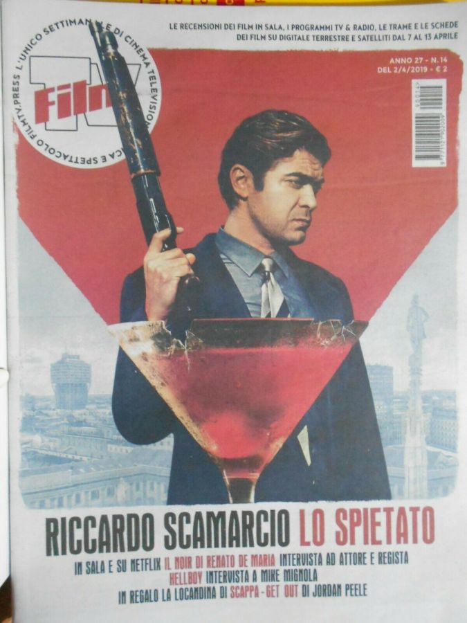 FILM TV magazine side cover Issue 14 2 April 2019