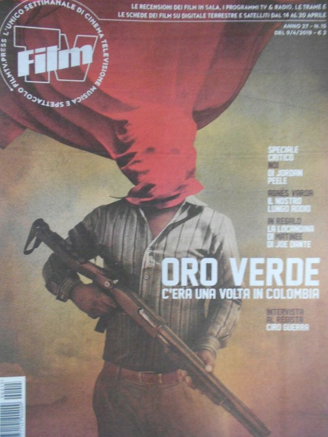 FILM TV magazine side cover Issue 15 9 April 2019