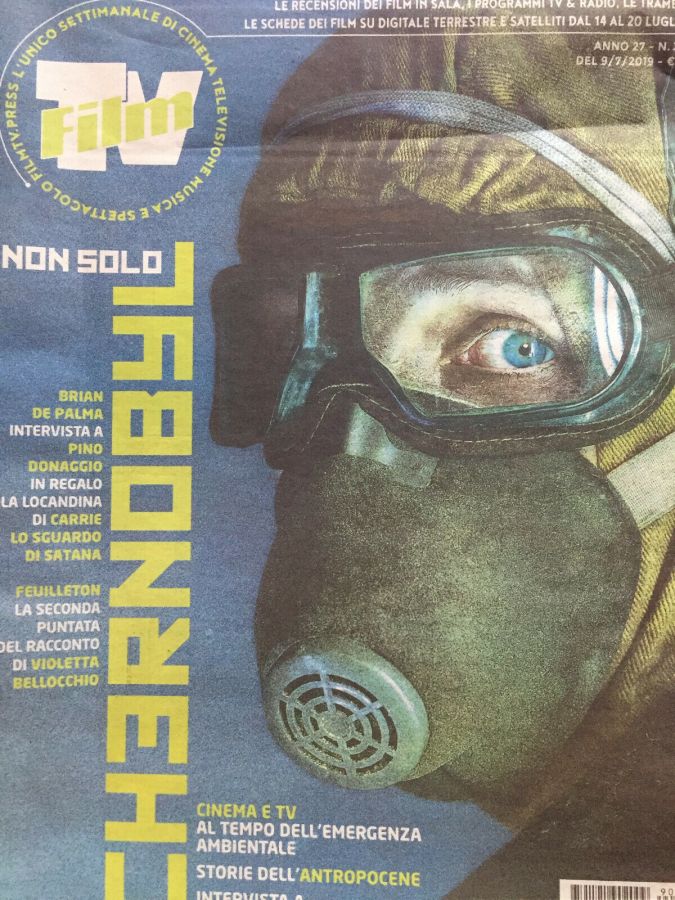 FILM TV magazine side cover Issue 28 9 July 2019