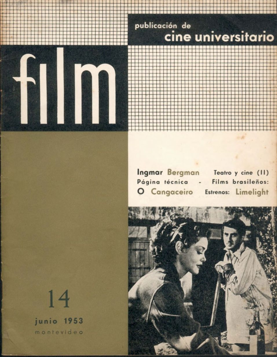 FILM (Ur) magazine side cover Issue 14  June 1953