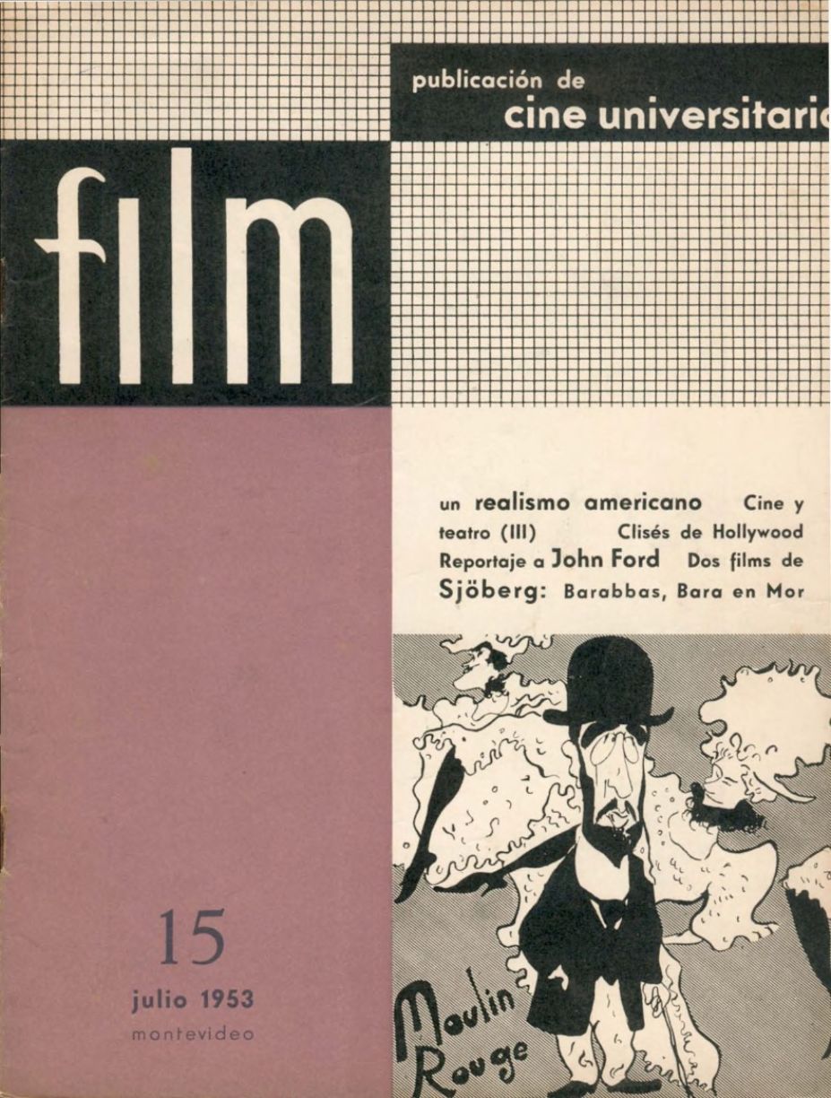 FILM (Ur) magazine side cover Issue 15  July 1953