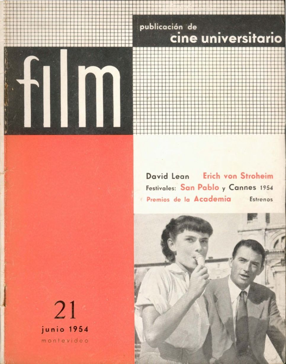 FILM (Ur) magazine side cover Issue 21  June 1954
