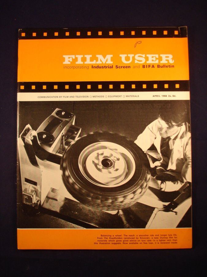 FILM USER magazine side cover Issue 234  April 1966