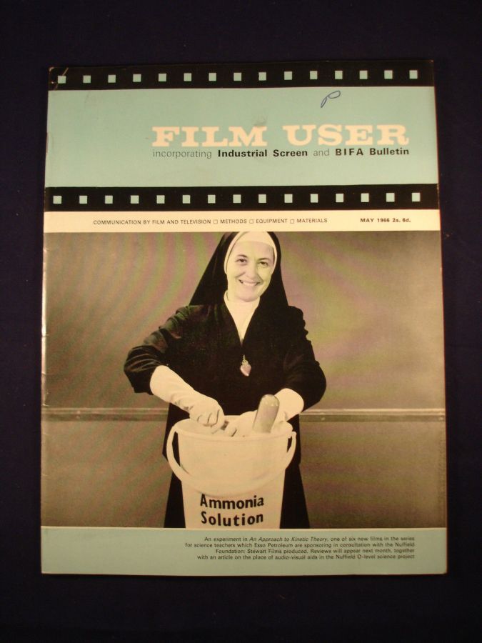 FILM USER magazine side cover Issue 235  May 1966