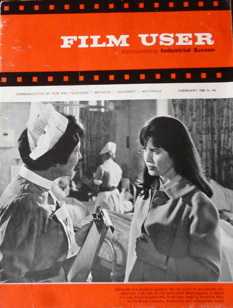 FILM USER magazine side cover February 1968