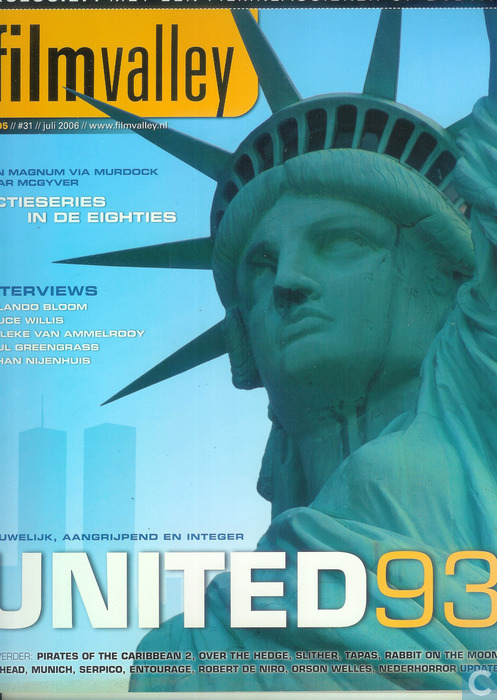 FILMVALLEY magazine side cover Issue 31 July 2006