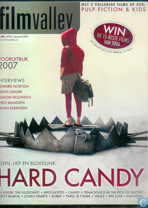 FILMVALLEY magazine side cover Issue 36 January 2007