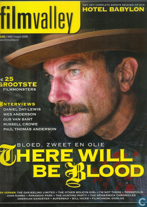 FILMVALLEY magazine cover Issue 49 March 2008