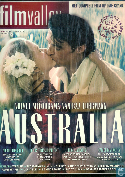 FILMVALLEY magazine side cover Issue 58 January 2009