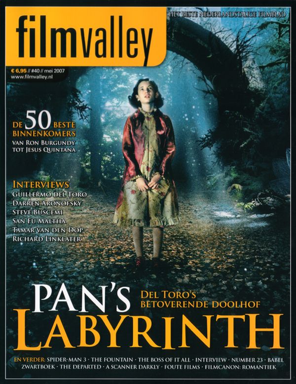 FILMVALLEY magazine side cover Issue 40 May 2007
