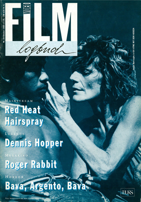FILM VIDEO LOGBUCH magazine side cover Issue 19  1988