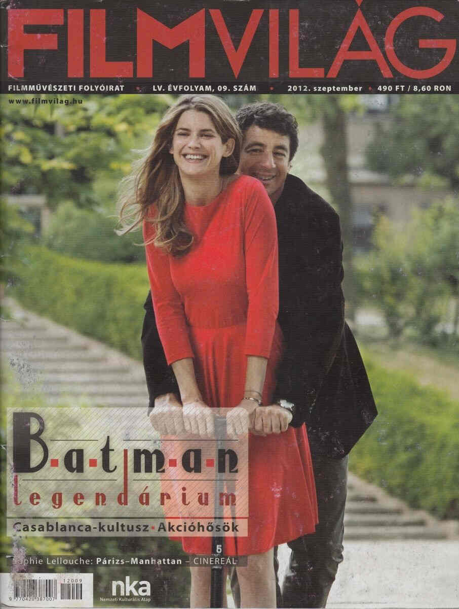 FILMVILAG magazine side cover September 2012