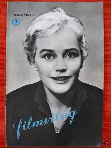 FILMVILAG magazine side cover Issue 7 15 May 1958