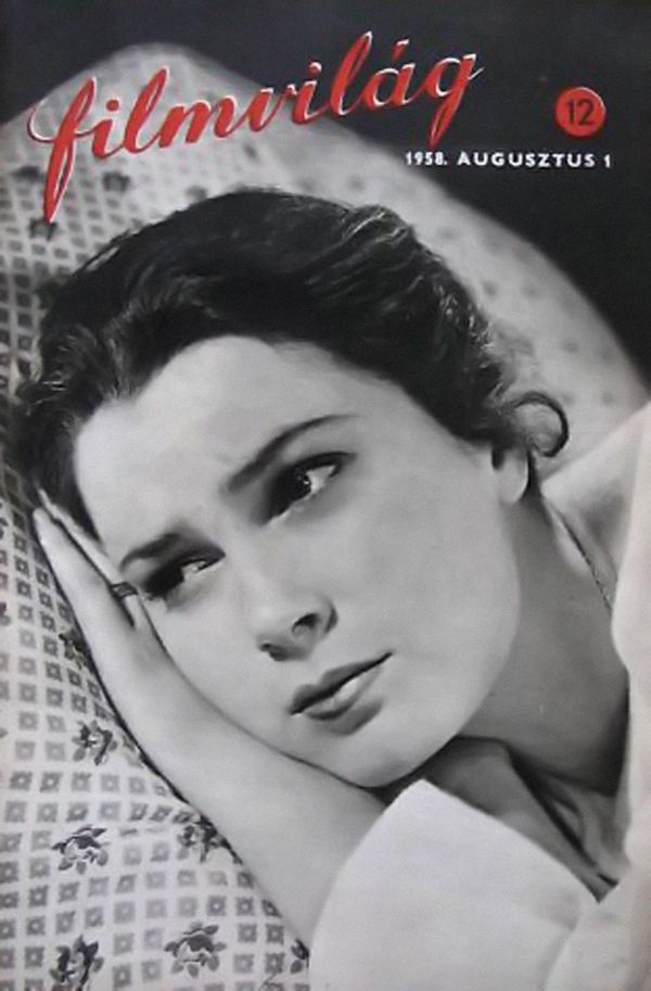 FILMVILAG magazine side cover Issue 12 1 August 1958
