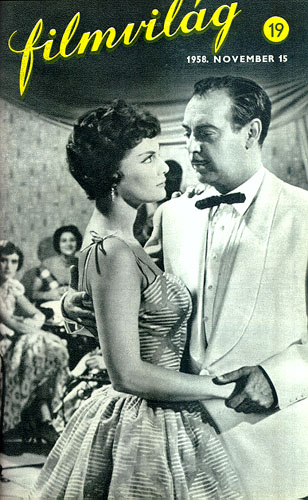 FILMVILAG magazine side cover Issue 19 15 November 1958