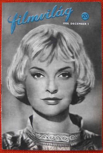 FILMVILAG magazine side cover Issue 20 1 December 1958