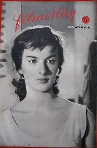 FILMVILAG magazine side cover Issue 8 15 April 1960