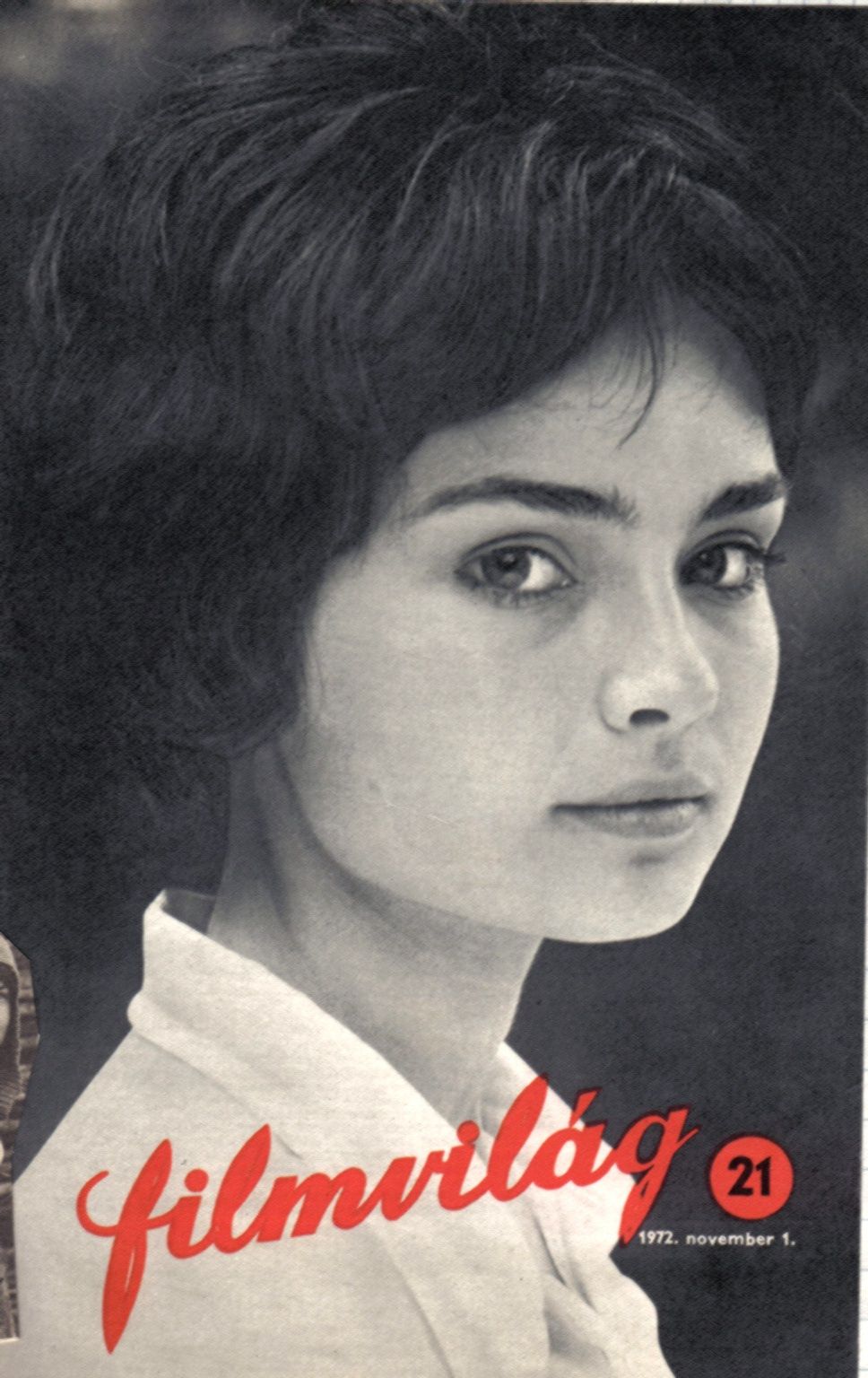 FILMVILAG magazine side cover Issue 21 1 November 1972