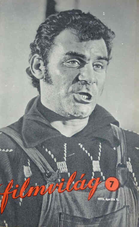 FILMVILAG magazine side cover Issue 7 April 1973