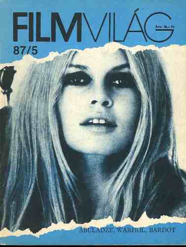 FILMVILAG magazine side cover Issue 5  May 1987