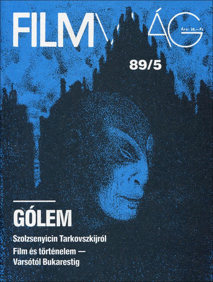 FILMVILAG magazine side cover Issue 5  1989