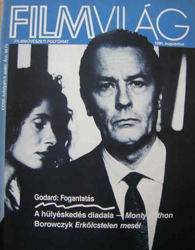 FILMVILAG magazine side cover August 1990