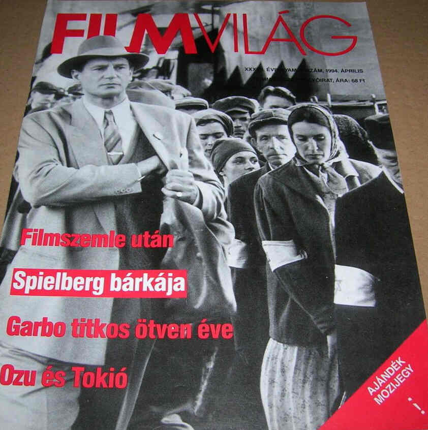 FILMVILAG magazine side cover April 1994
