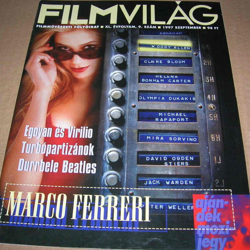 FILMVILAG magazine side cover September 1997