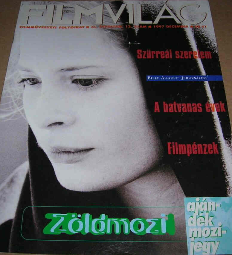 FILMVILAG magazine side cover December 1997