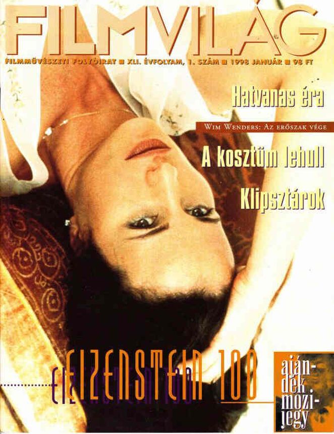FILMVILAG magazine side cover  January 1998