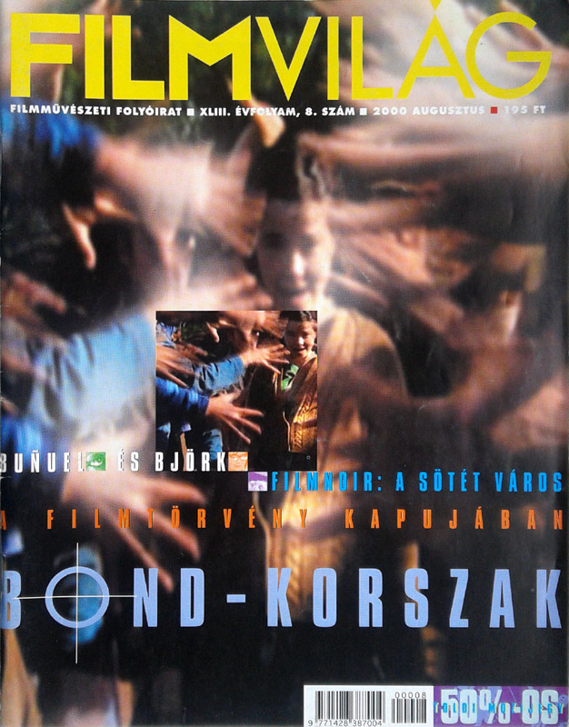 FILMVILAG magazine side cover August 2000