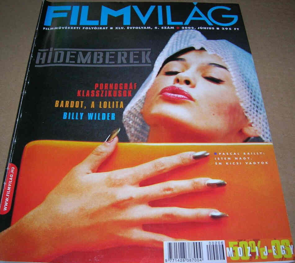 FILMVILAG magazine side cover June 2002