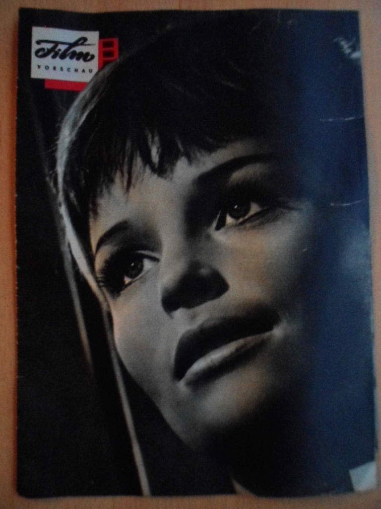 FILM VORSCHAU magazine side cover Issue 1  1965