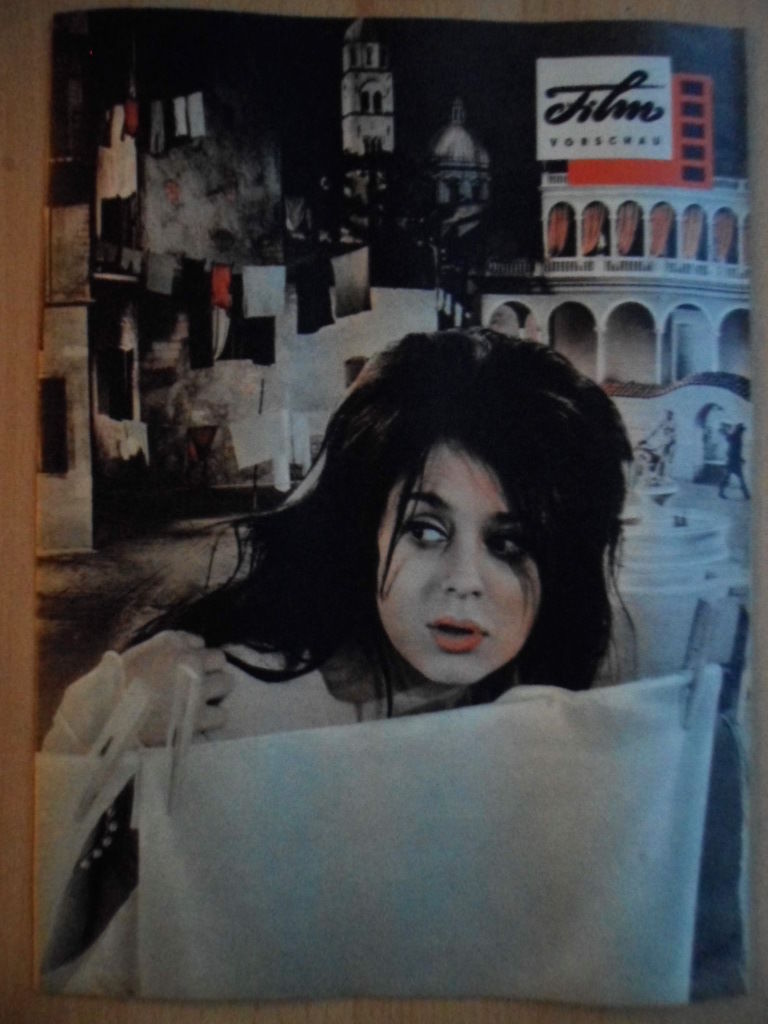 FILM VORSCHAU magazine side cover Issue 5  1965