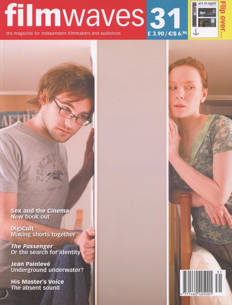 FILMWAVES magazine side cover Issue 31  2006