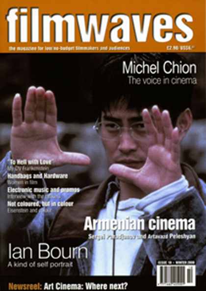 FILMWAVES magazine side cover Issue 10  2000
