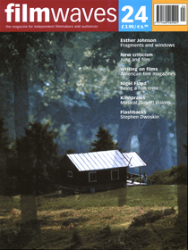 FILMWAVES magazine side cover Issue 24  2004