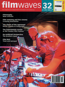 FILMWAVES magazine side cover Issue 32  2006