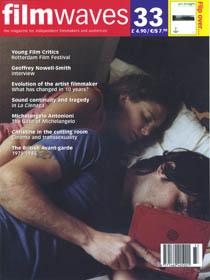 FILMWAVES magazine side cover Issue 33  2006