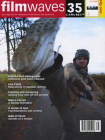 FILMWAVES magazine side cover Issue 35  2007