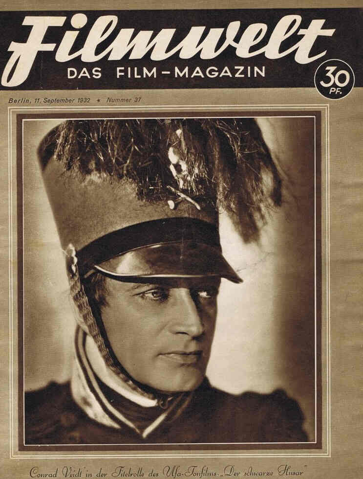 FILMWELT magazine side cover Issue 37 11 September 1932