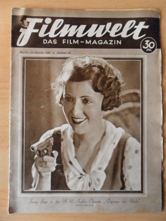 FILMWELT magazine side cover Issue 43 23 October 1932