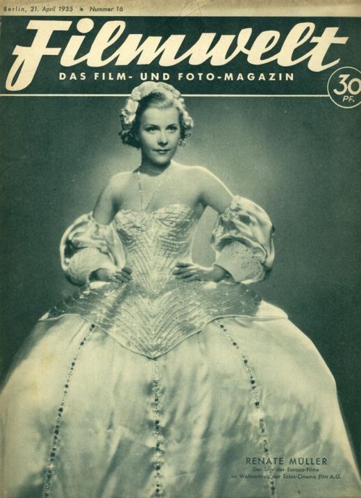 FILMWELT magazine side cover Issue 16 21 April 1935