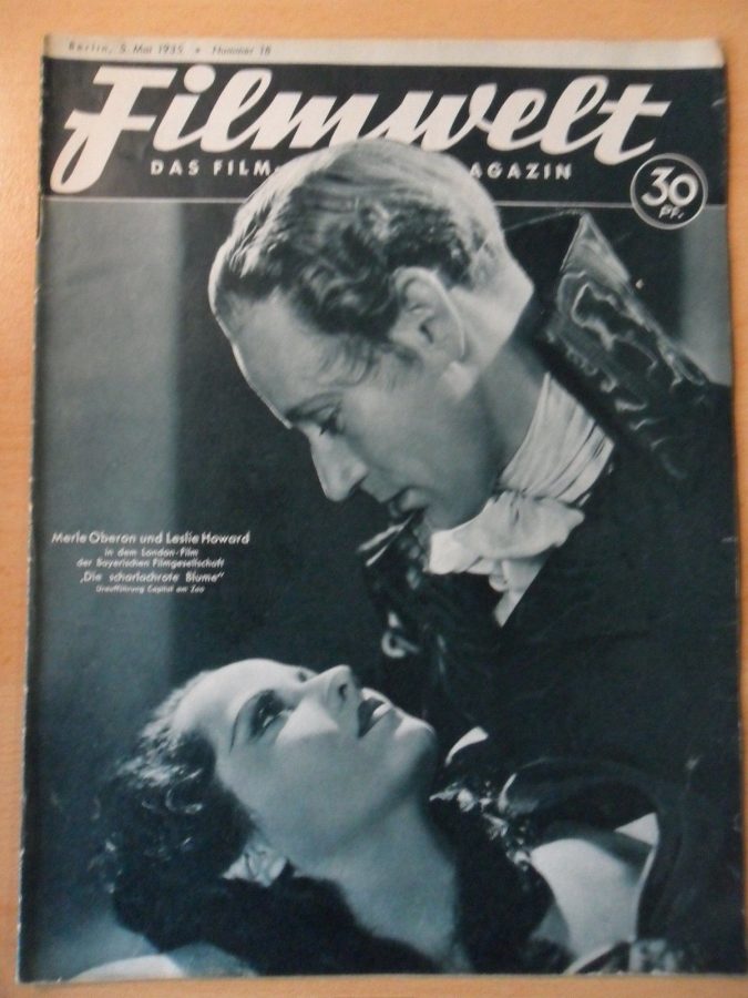 FILMWELT magazine side cover Issue 18 5 May 1935