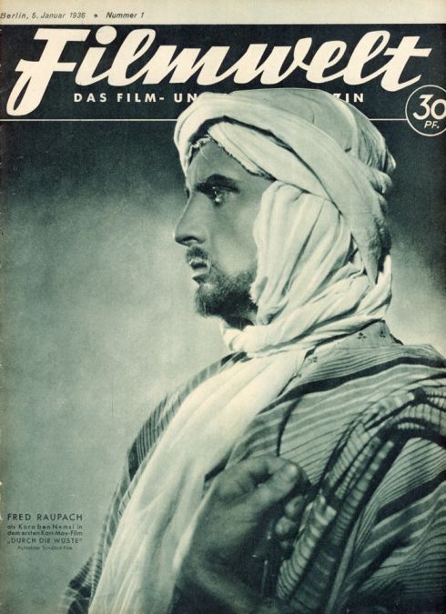 FILMWELT magazine side cover Issue 1 5 January 1936