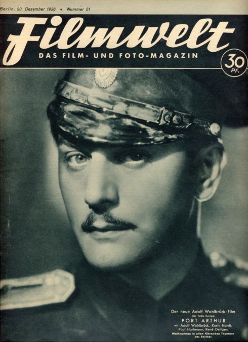 FILMWELT magazine side cover Issue 51 20 December 1936